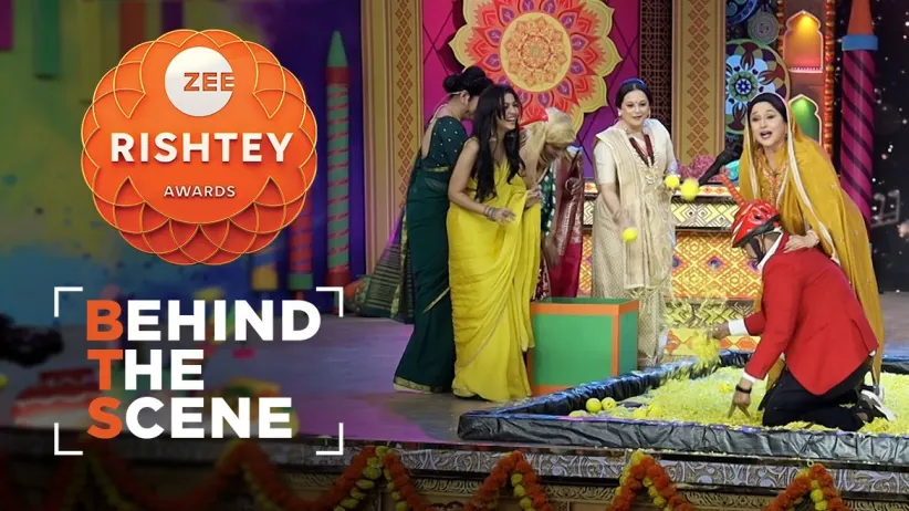 A Lot of Fungama on Stage | Behind The Scenes | Zee Rishtey Awards – Khana, Gaana aur Fungama