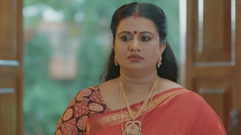 Savithri Tells Rajalakshmi about Meenakshi | Valsalyam