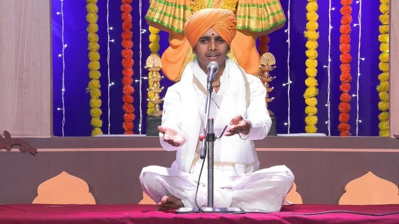 An 'Abhanga' about Lord Ram Is Presented