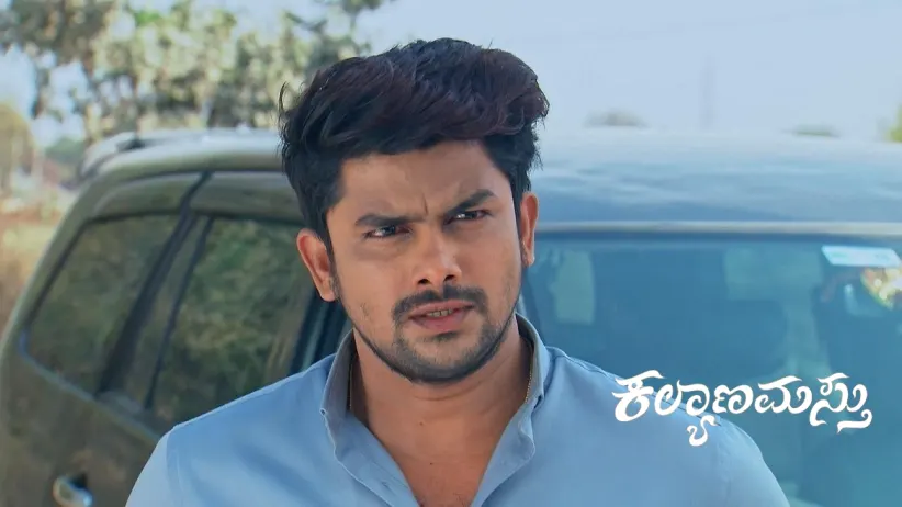 Nithya's Act in front of the Swami