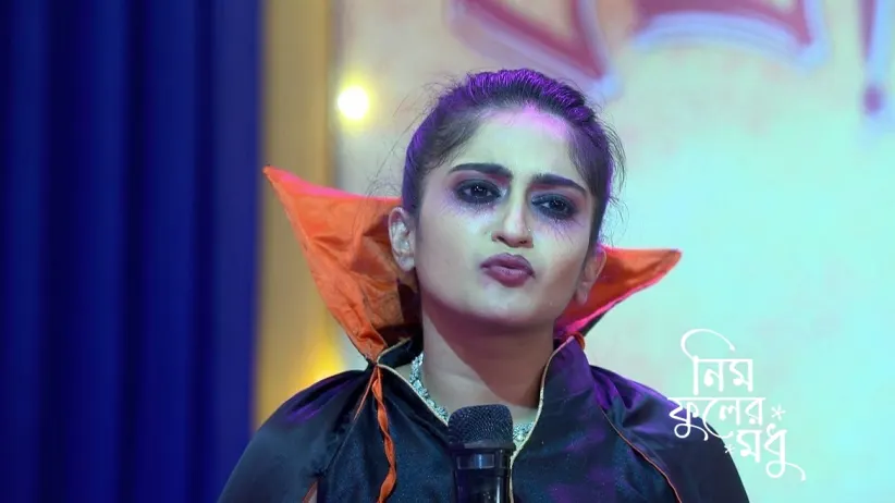 Parna Wins the Event and Hugs Krishna