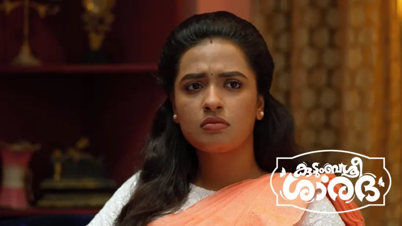 Sreerenjini's Words Make Sharada Feel Uneasy