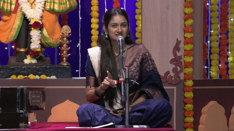 The 'Abhanga' Tujhya Namachi Avadi Is Performed