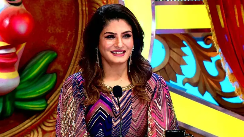 The Contestants Entertain Raveena Tandon