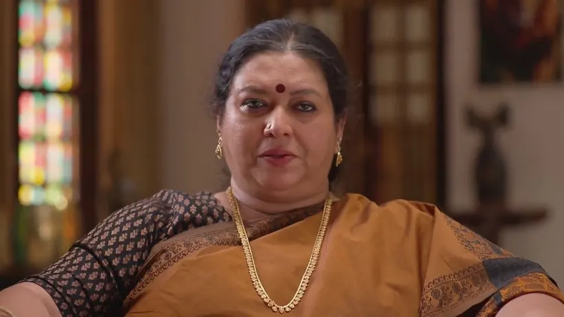 Sharada Has a Word with Devan