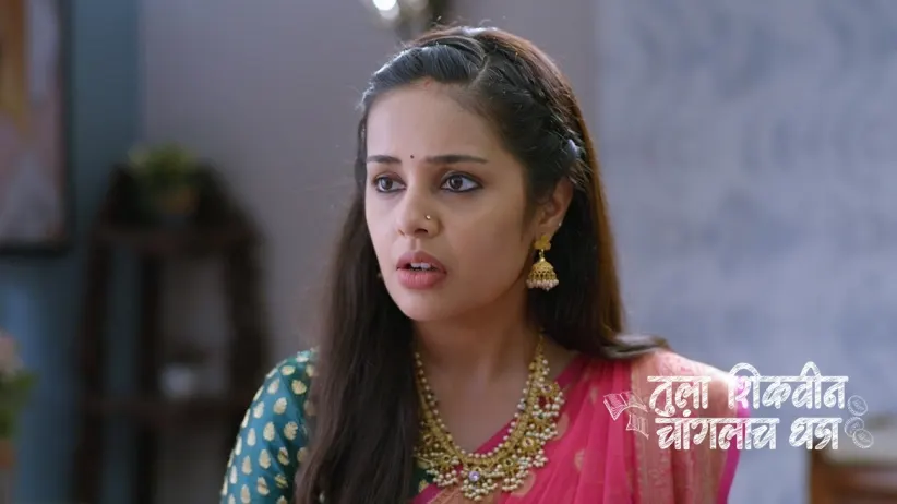 Akshara Advises Charulata on Adhipati