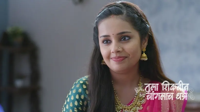 An Upset Adhipati Asks Akshara a Question