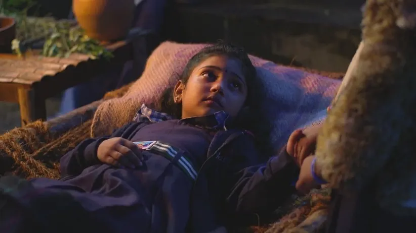 Sathya Sees that Pappi Does Not Sleep | Kudumbashree Sharada