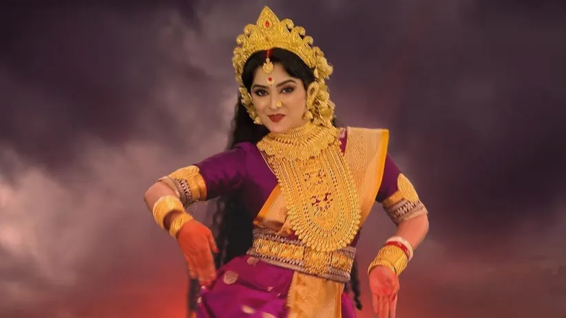 Nine Avatars of Shoiloputri Parvati | Noborupe Debi Durga