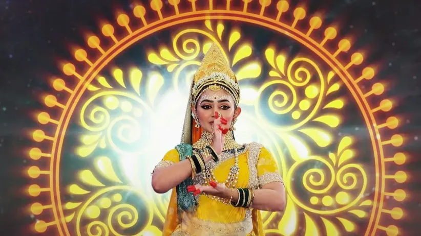 Eight-Armed Goddess on a Tiger Mount | Noborupe Debi Durga