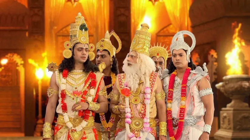 Mahadeva Arrives to Marry Parvati Covered in Ash | Noborupe Debi Durga