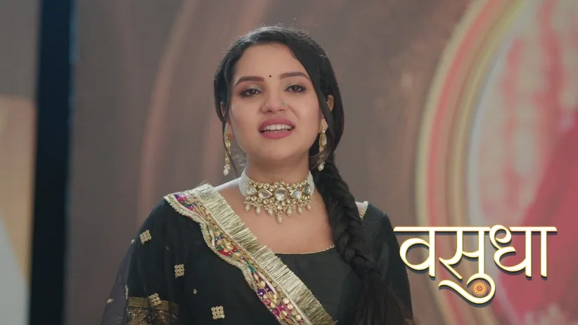 Vasudha Gives a Befitting Reply to the Press