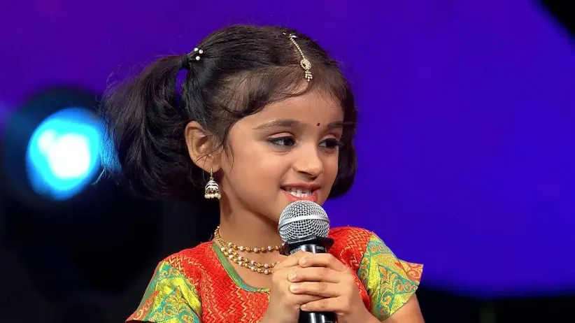 Cute Arya Sinchana Wins the Judges' Hearts