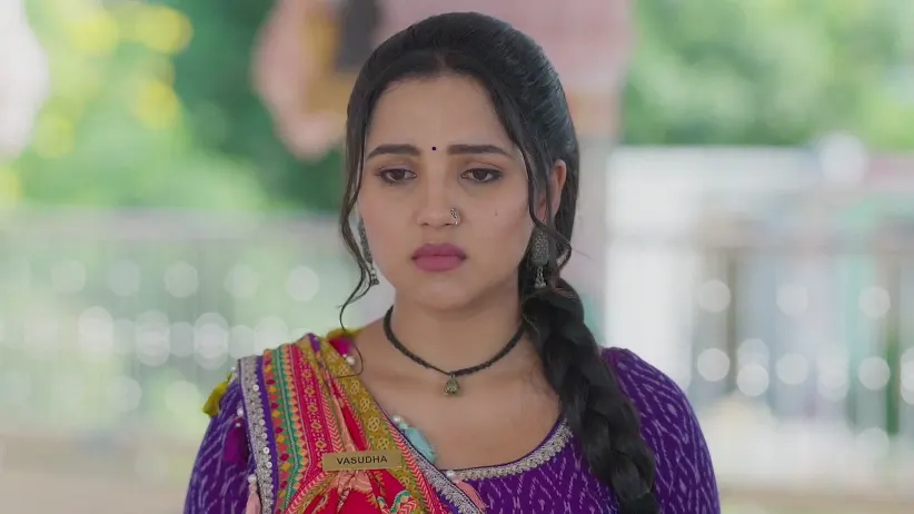 Vasudha Sits for a Puja with Devansh