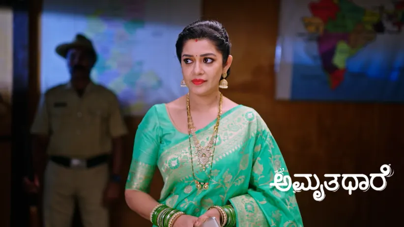 Apeksha Raises Her Hand on a Cop