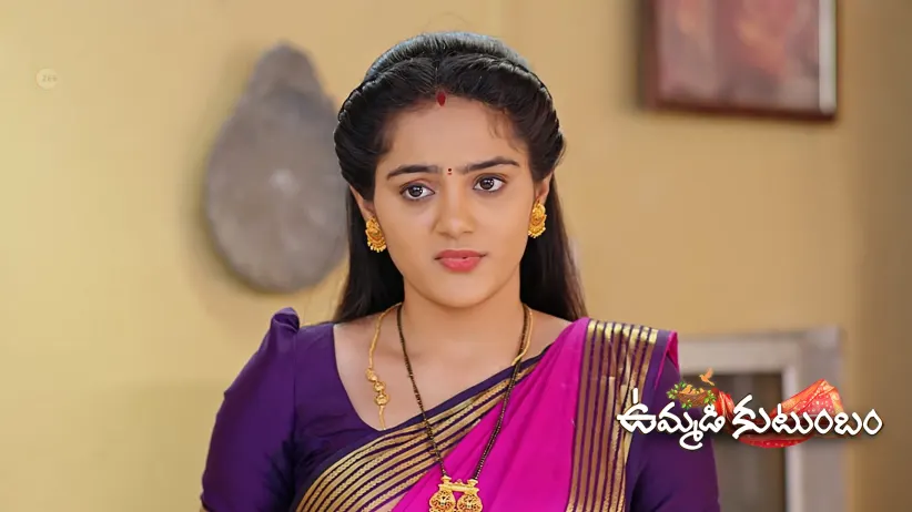 Sharanya Takes Medicine from Ramulamma