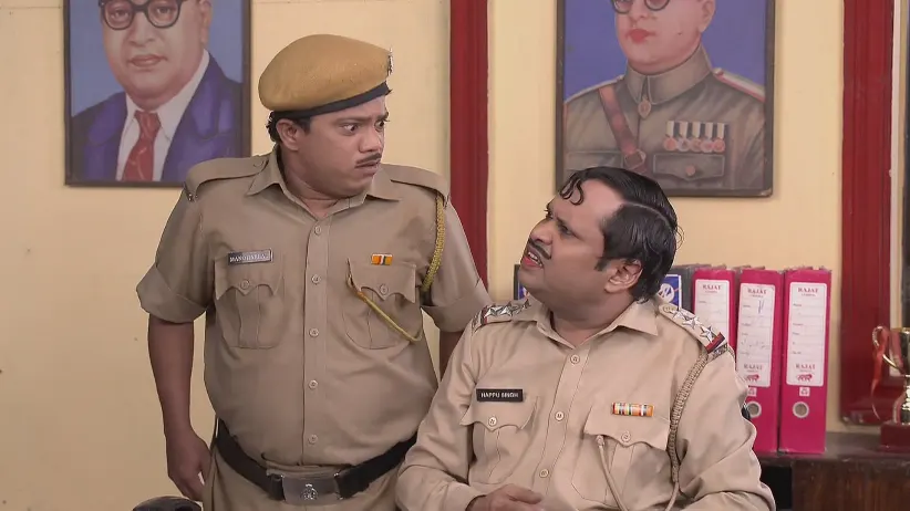 Vibhuti Complains to Happu about Tiwari
