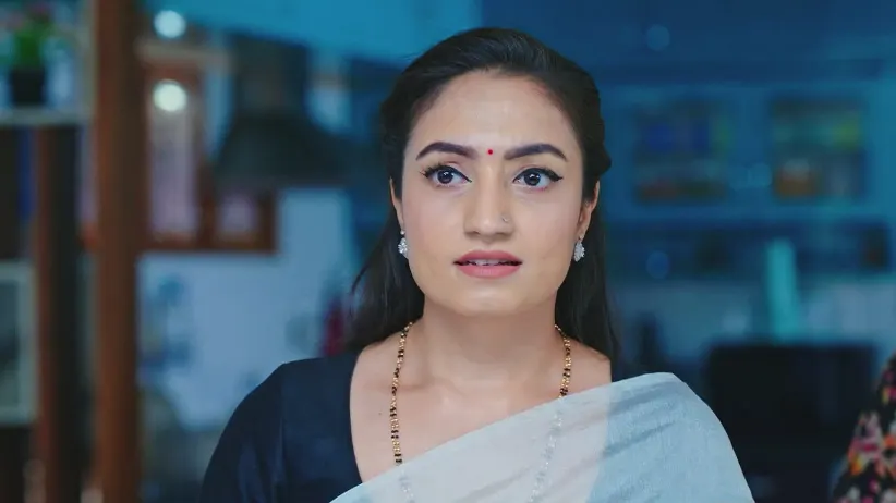 A Moment of Panic for Bhargavi - SeethaRaama 