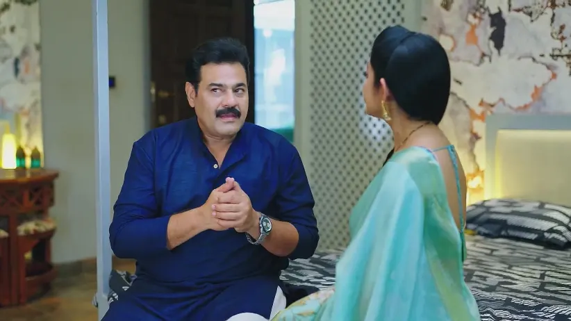 Bhoomika's Challenge to Goutham - Amruthadhaare