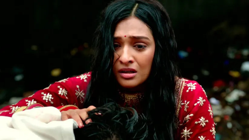 Lakshmi Saves Rishi from a Crocodile