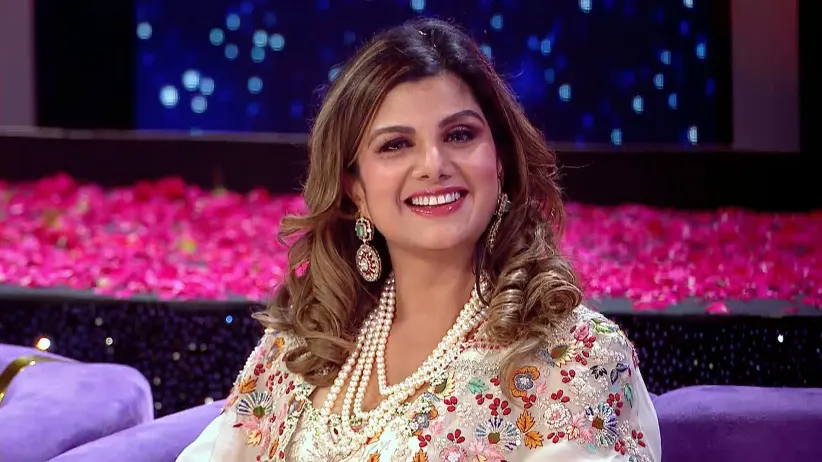Actress Rambha Arrives as the Special Guest