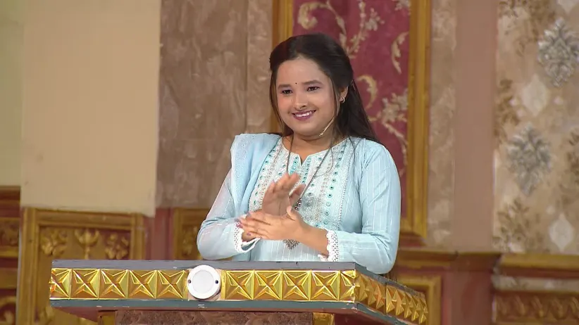 Anusaya Competes with Pushpanjali