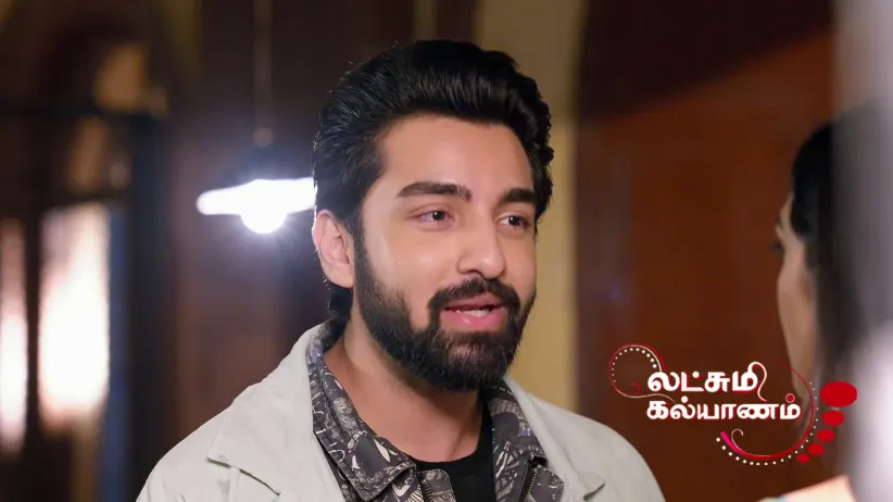 லட்சுமியை காண ரிஷி பரிதவிக்கிறான்