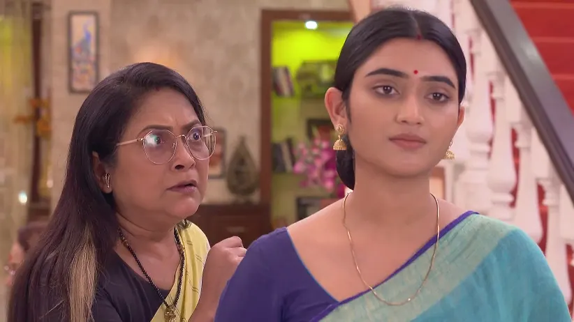 A Disguised Durga Faces Questioning