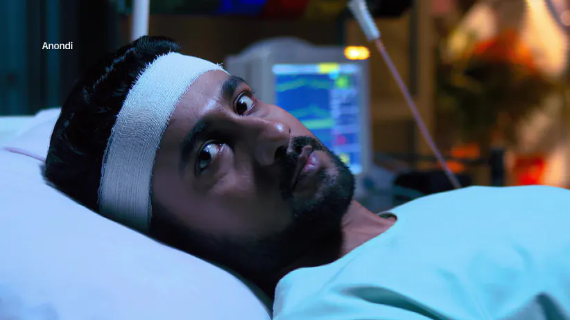 Karanjit Pushes Adi off the Upper Floor - Anondi - Promo