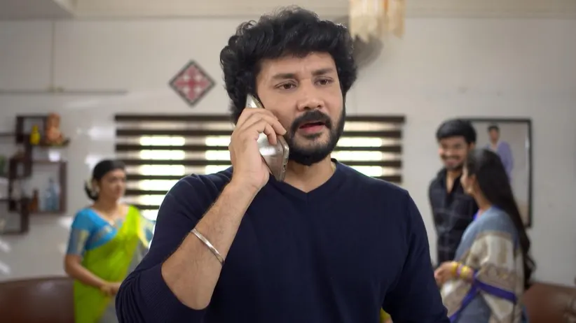 Sathya Protests in front of the School