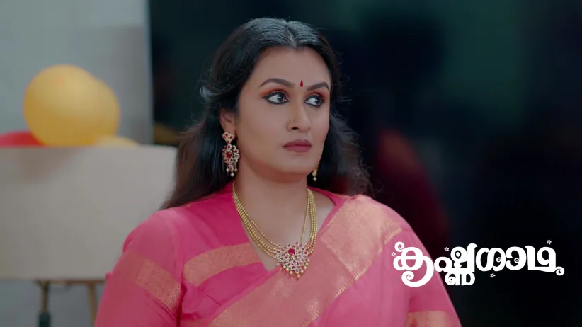 Keerthi Pushes Krishna Off the Terrace