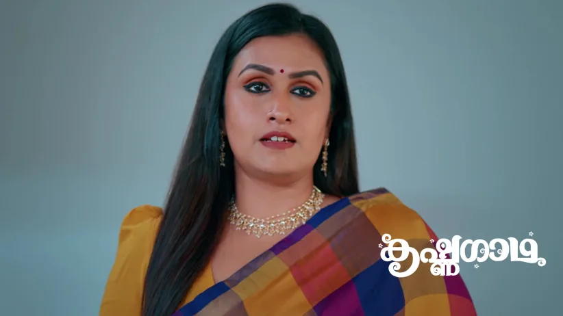 Gadha Strikes Krishna