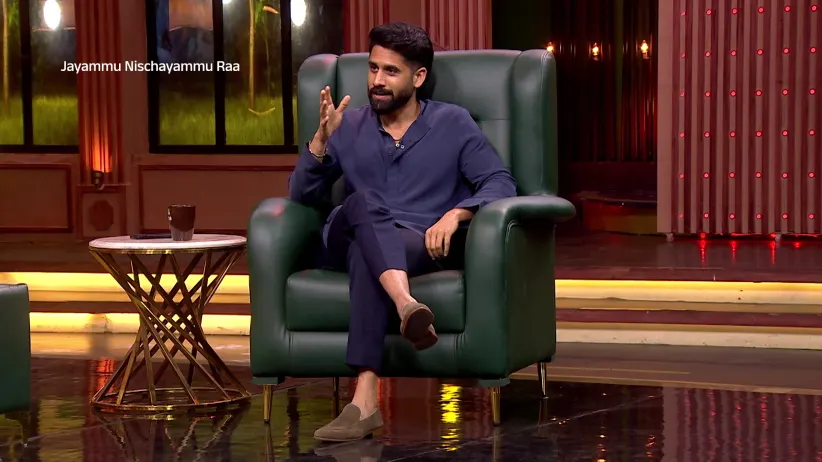 Naga Chaitanya's Insights Impress Jagapathi - Jayammu Nischayammu Raa - Promo