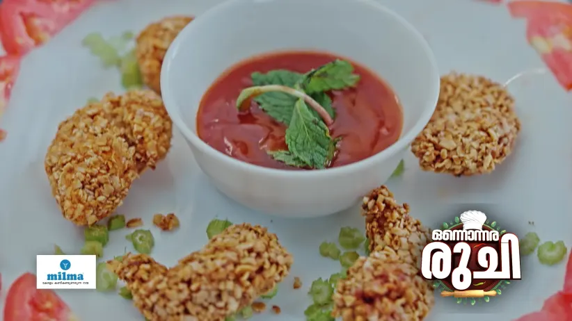 Arathy Sojan Prepares Prawns Oats Fry