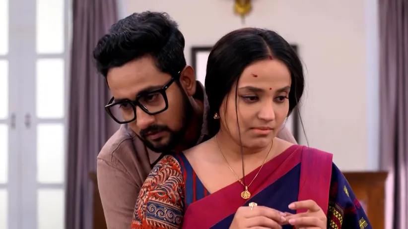 A Tender Moment between Anondi and Adi - Anondi