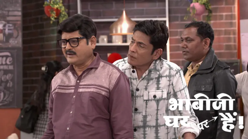 Tiwari and Vibhuti Arrive at the Airport