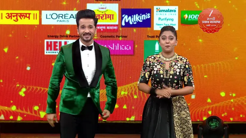 Abhijit and Mrunmayee's Song 'Fu Bai Fu' - Zee Marathi Awards 2025