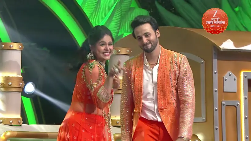 Beloved Duo Siddhiraj and Bhavana - Zee Marathi Awards 2025