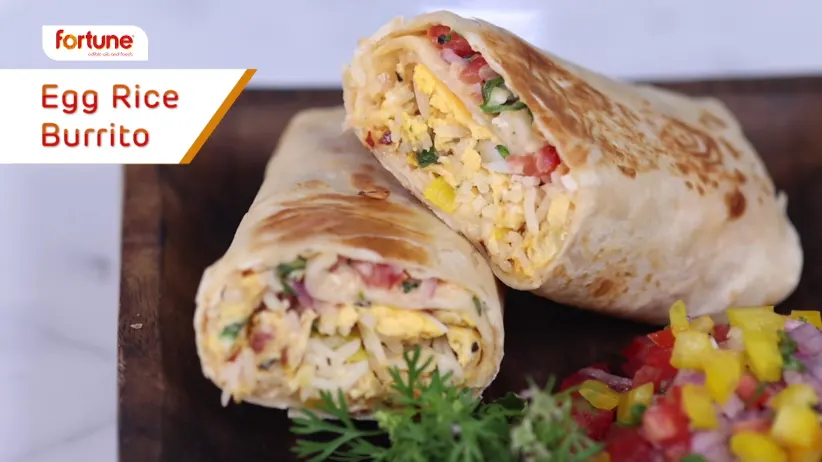Egg Rice Burrito
