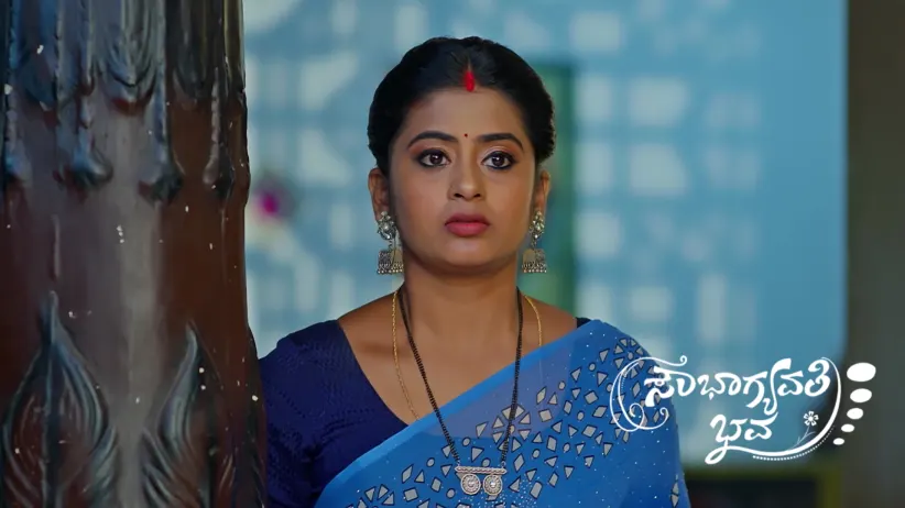 Narasimha Tries to Run over Bhagyalakshmi