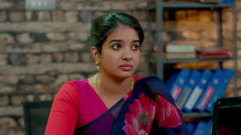 Vandana Signs in a Couple of Blank Papers