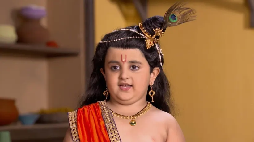 Yashodha punishes Kanha - Paramavatar Shri Krishna