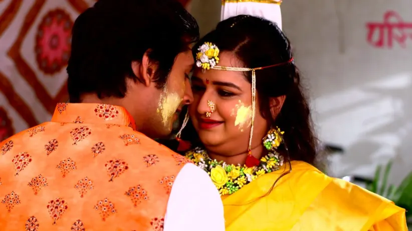 Omkar and Sweetu's 'Haldi' Ceremony
