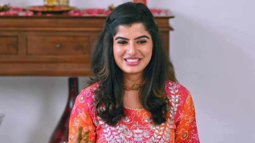 AJ Falls on Hasini