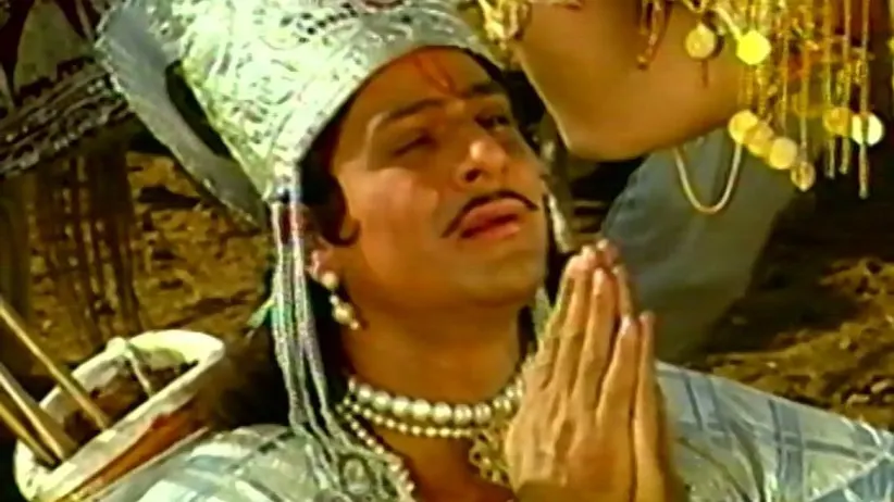 Krishna Pulls Out 'Sudarshan Chakra'