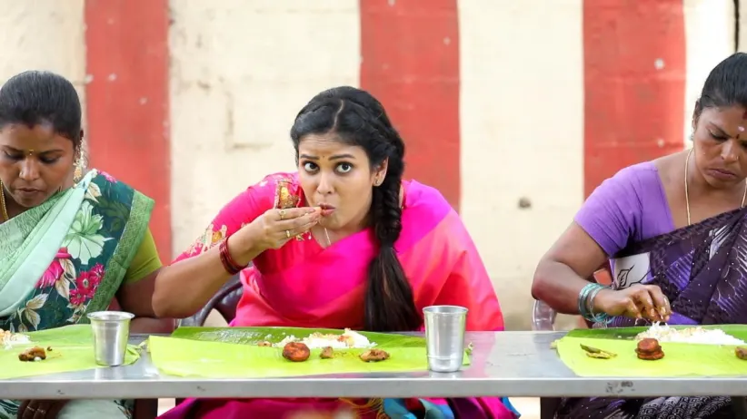 Abhirami Stages an Act