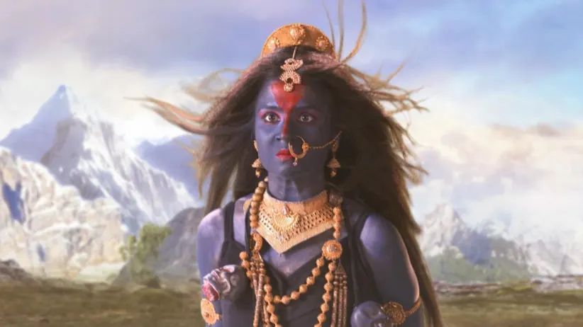 Krishna Mocks Andhakasura