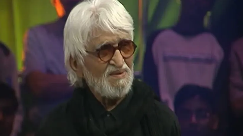 M. F. Husain Graces the Show