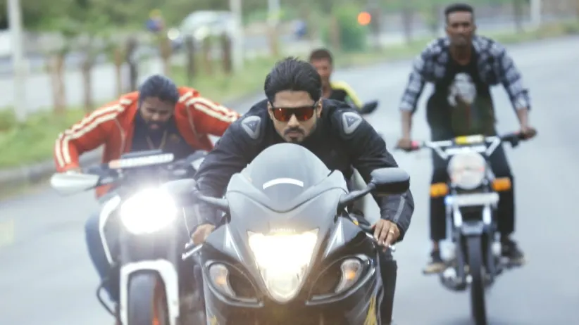 Vedanth Is Challenged for a Bike Race