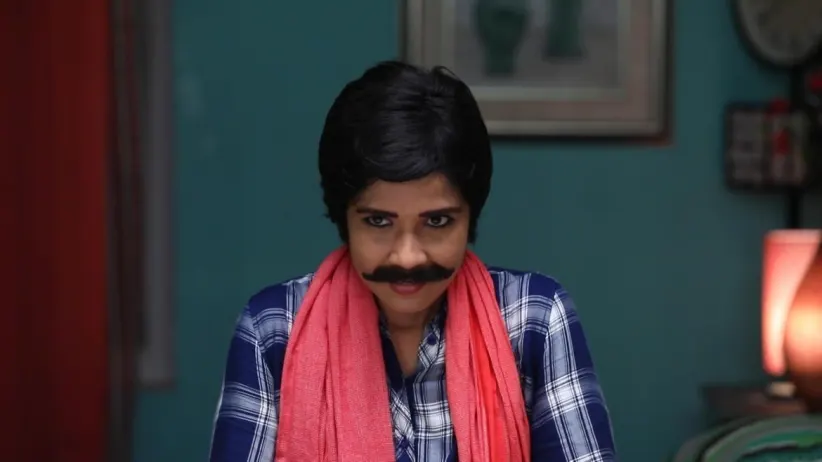 Vanaja and Uma Disguise as Men